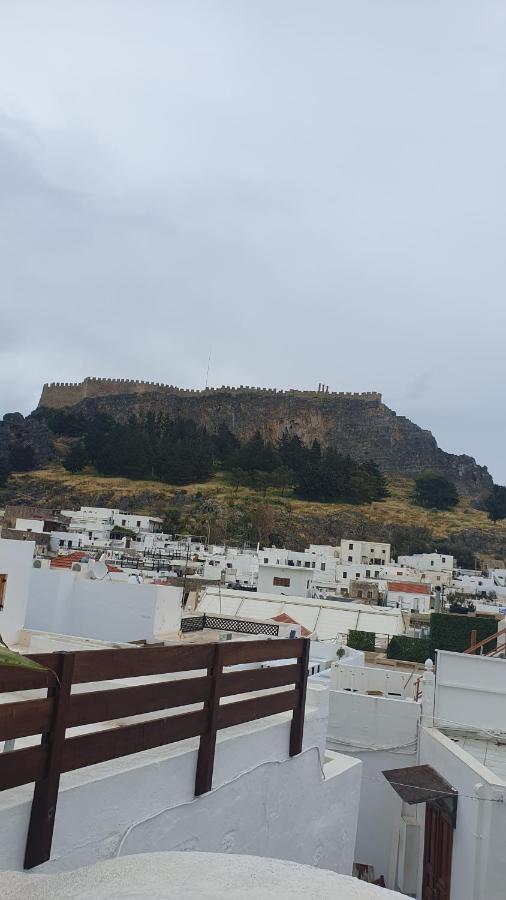 Toulipa Lindos Apartment Bagian luar foto