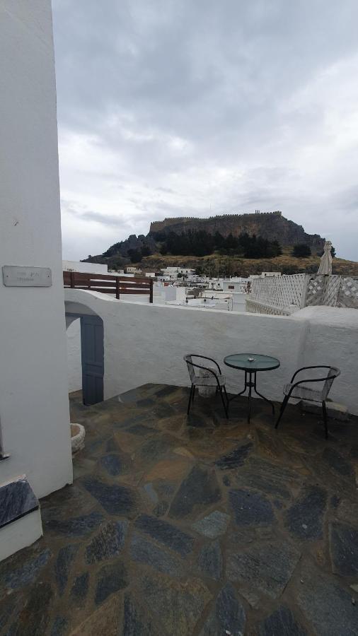 Toulipa Lindos Apartment Bagian luar foto