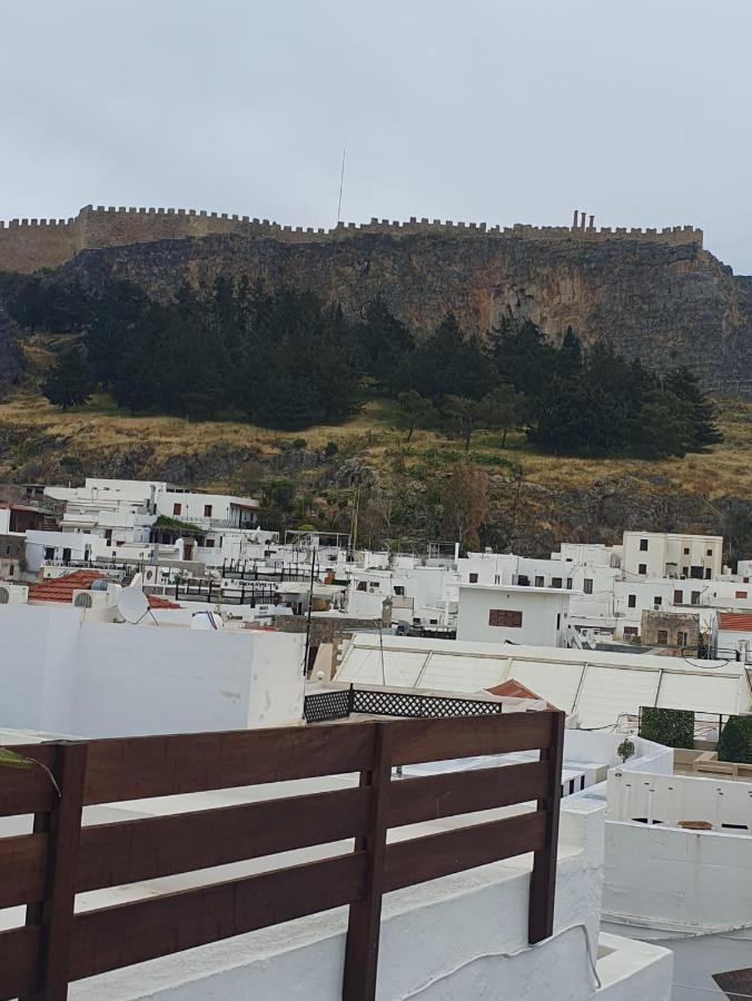 Toulipa Lindos Apartment Bagian luar foto