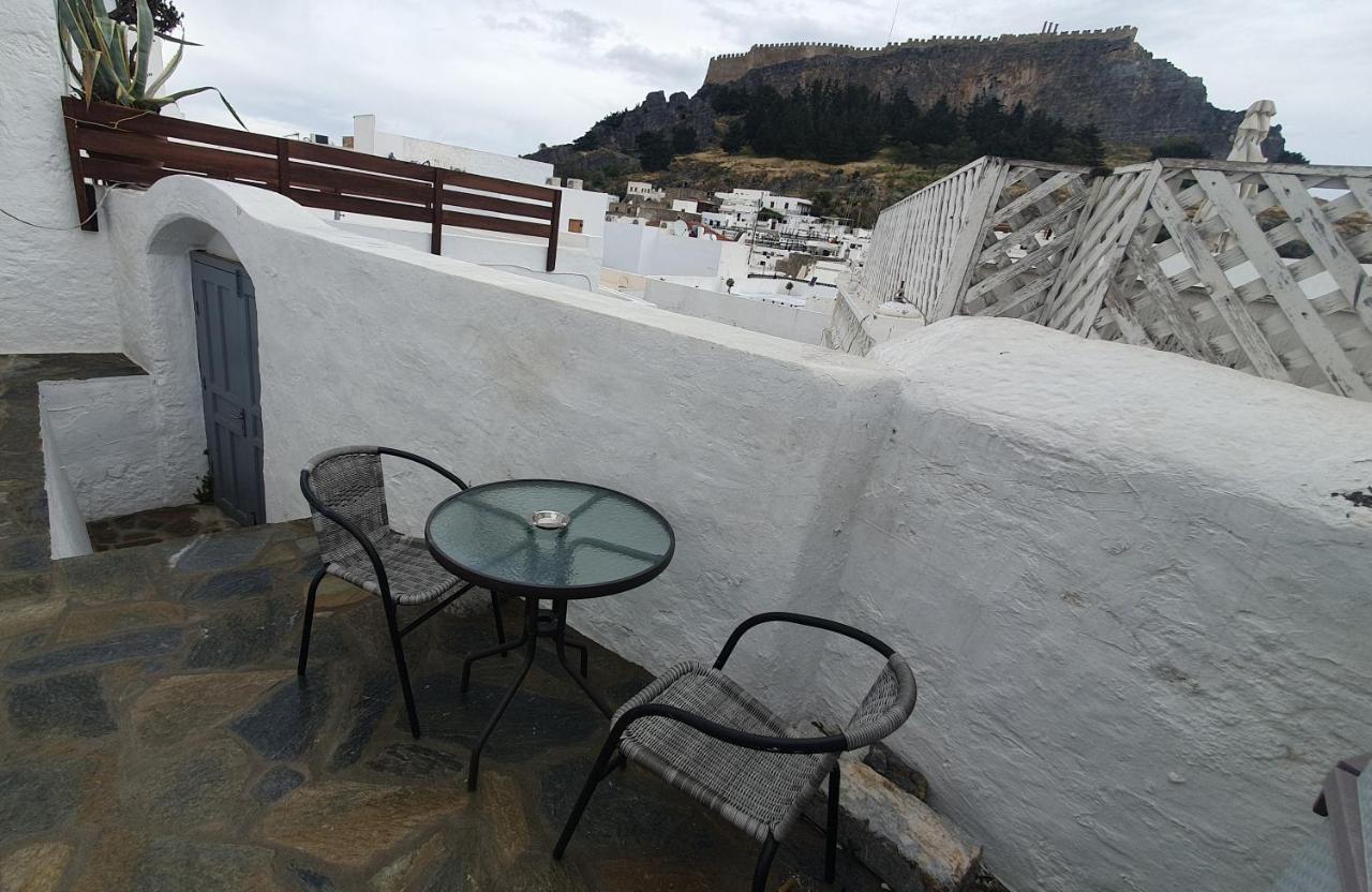 Toulipa Lindos Apartment Bagian luar foto